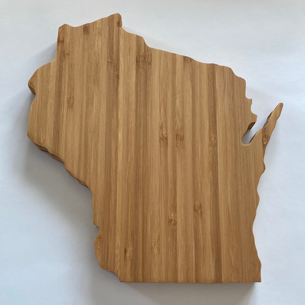 NEW Wisconsin cutting board